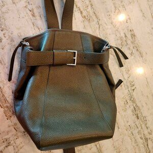 All Saints Grain Leather Bag